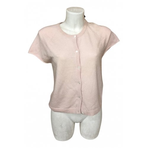 Pre-owned Allude Cashmere T-shirt In Pink