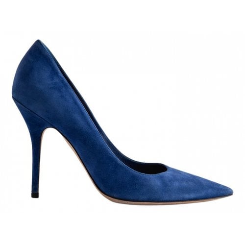 Pre-owned Dior Heels In Blue