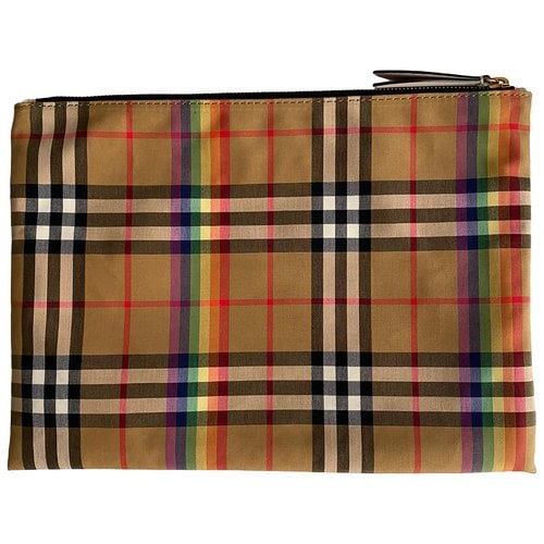 Pre-owned Burberry Bag In Multicolour