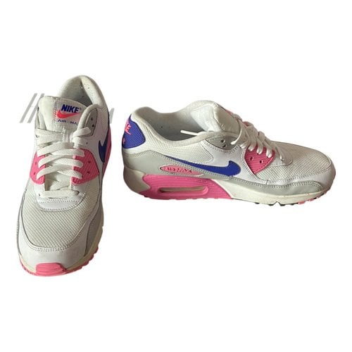 Pre-owned Nike Leather Trainers In Multicolour