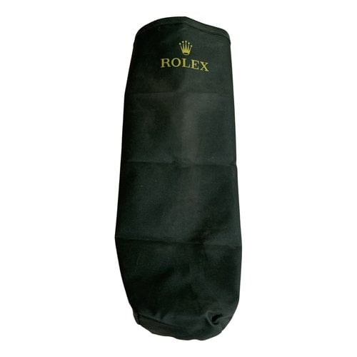 Pre-owned Rolex Small Bag In Green