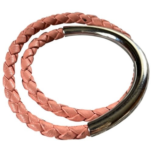 Pre-owned Christofle Silver Bracelet In Pink