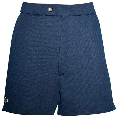 Pre-owned Lacoste Shorts In Blue