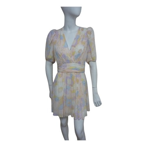 Pre-owned Ba&sh Mini Dress In Multicolour