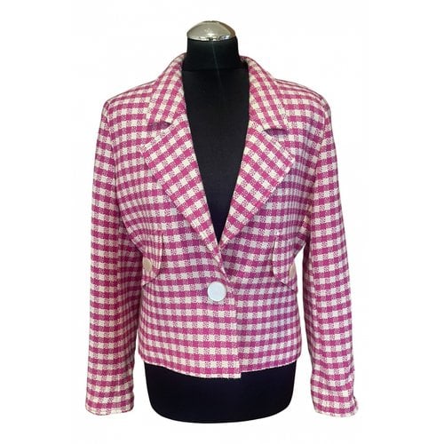 Pre-owned Valentino Wool Jacket In Pink