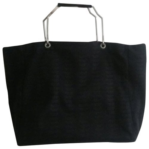 Pre-owned Maison Margiela Handbag In Black