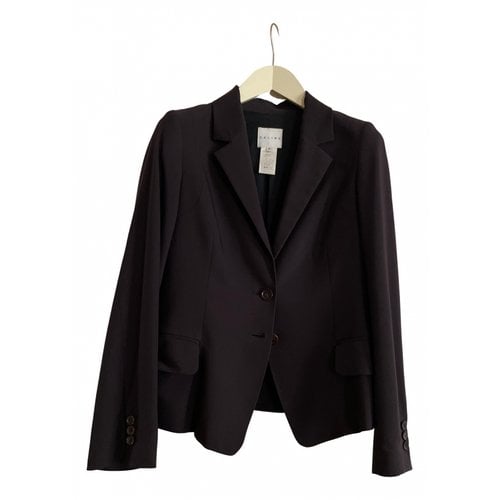Pre-owned Celine Wool Suit Jacket In Brown