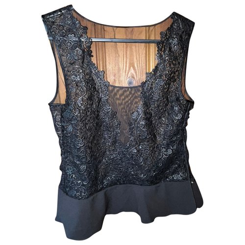Pre-owned Maison Lejaby Top In Black