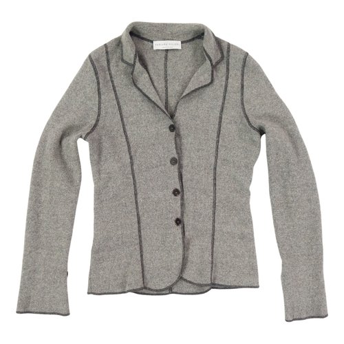 Pre-owned Fabiana Filippi Wool Blazer In Grey