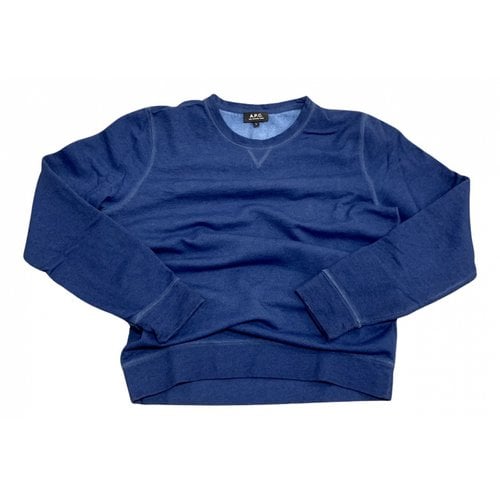 Pre-owned Apc Sweatshirt In Blue