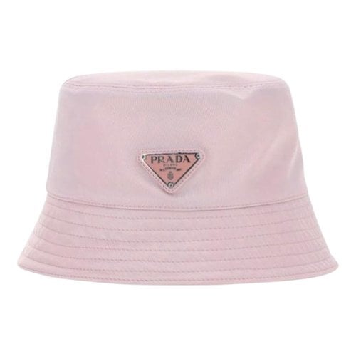 Pre-owned Prada Hat In Pink