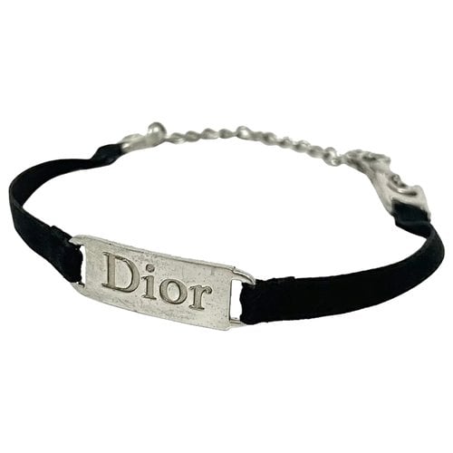 Pre-owned Dior Bracelet In Black