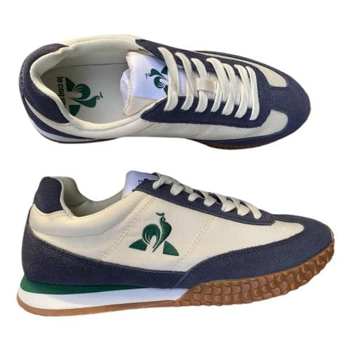 Pre-owned Le Coq Sportif Trainers In Blue
