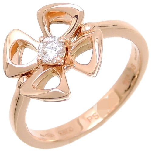 Pre-owned Bvlgari Pink Gold Ring