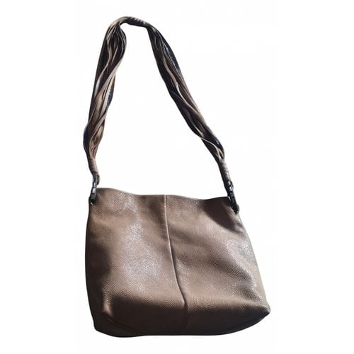 Pre-owned Loewe Leather Handbag In Brown