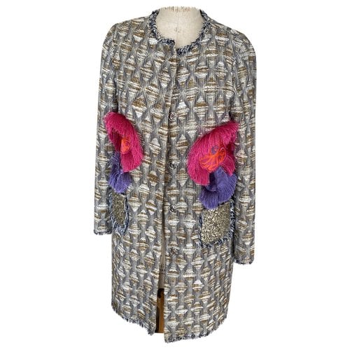 Pre-owned Femme By Michele Rossi Coat In Multicolour