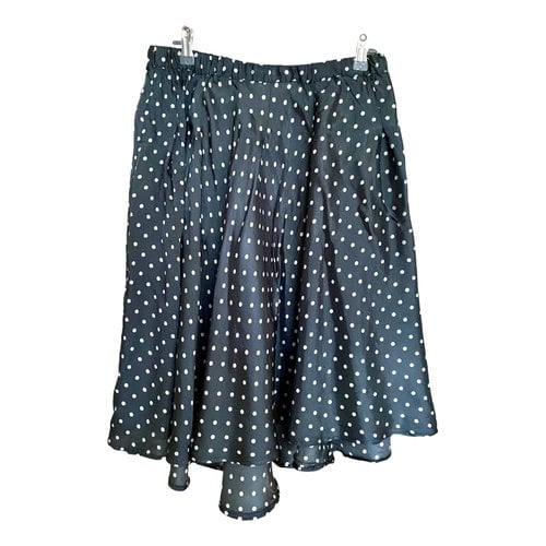 Pre-owned Liviana Conti Mid-length Skirt In Blue