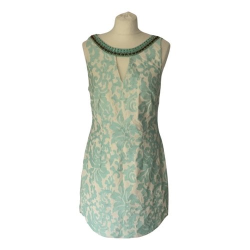 Pre-owned Hale Bob Mid-length Dress In Green