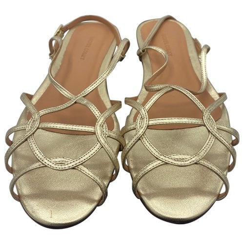Pre-owned Rachel Comey Leather Sandal In Gold