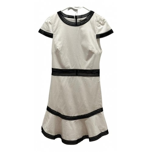 Pre-owned Alice And Olivia Mid-length Dress In White