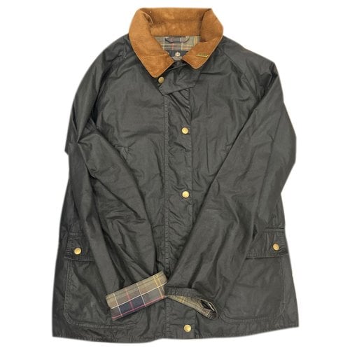 Pre-owned Barbour Dufflecoat In Green