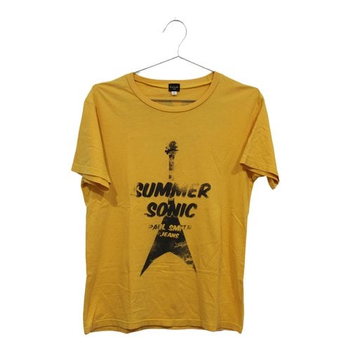 Pre-owned Paul Smith T-shirt In Yellow