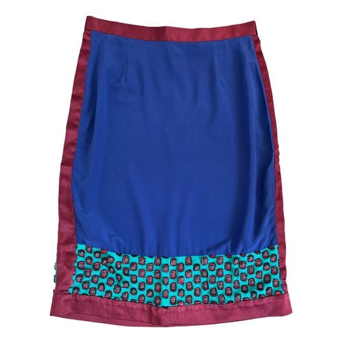 Pre-owned Opening Ceremony Silk Mid-length Skirt In Multicolour