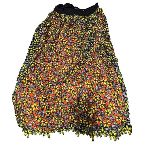 Pre-owned Self-portrait Mid-length Skirt In Multicolour