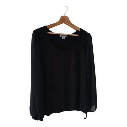 Pre-owned Dkny Blouse In Black