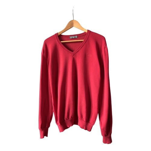 Pre-owned Alexander Mcqueen Pull In Red