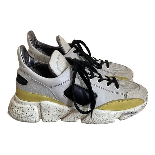Pre-owned Dorothee Schumacher Leather Trainers In Multicolour