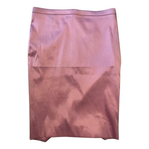 Pre-owned D&g Mini Skirt In Pink