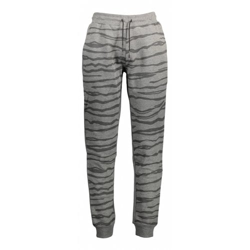 Pre-owned Class Cavalli Trousers In Grey
