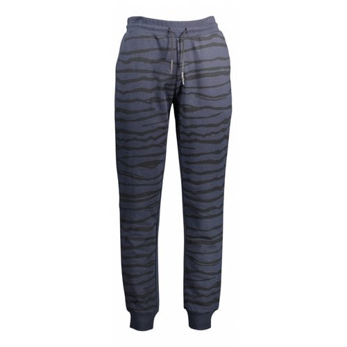 Pre-owned Class Cavalli Trousers In Blue