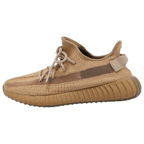 Pre-owned Yeezy X Adidas Cloth Trainers In Brown