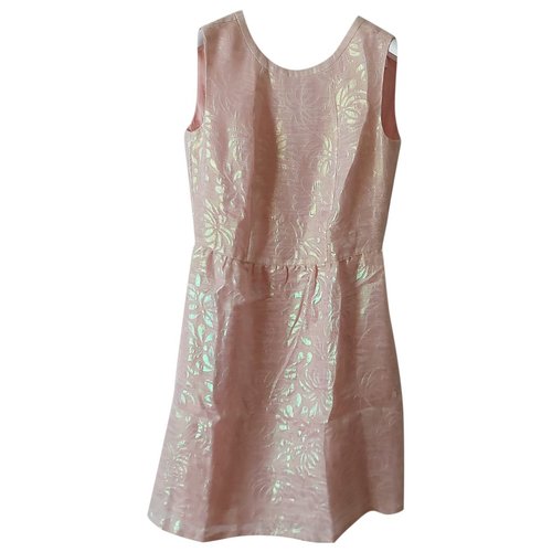 Pre-owned Mauro Grifoni Mini Dress In Pink