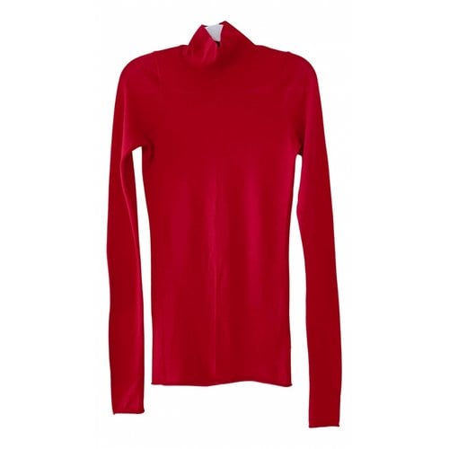 Pre-owned Joseph Wool Jumper In Red