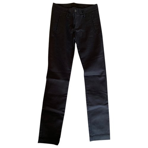 Pre-owned 7 For All Mankind Jeans In Black