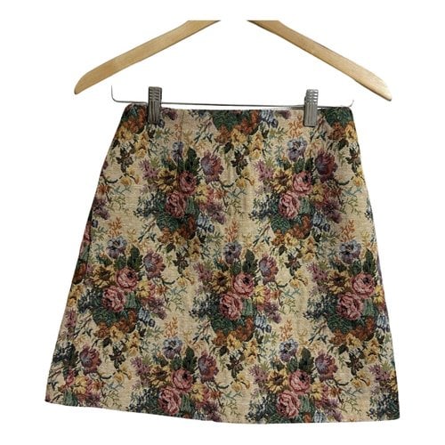 Pre-owned Jill Stuart Mini Skirt In Multicolour