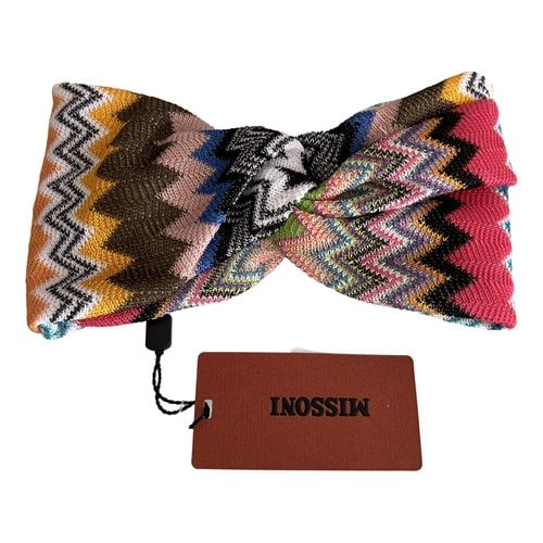 Pre-owned Missoni Cloth Hair Accessory In Multicolour