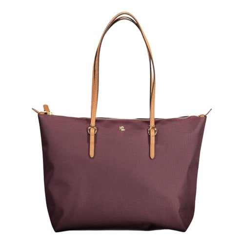 Pre-owned Ralph Lauren Handbag In Purple