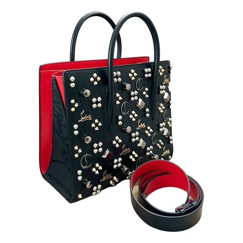 Pre-owned Christian Louboutin Paloma Leather Tote In Multicolour