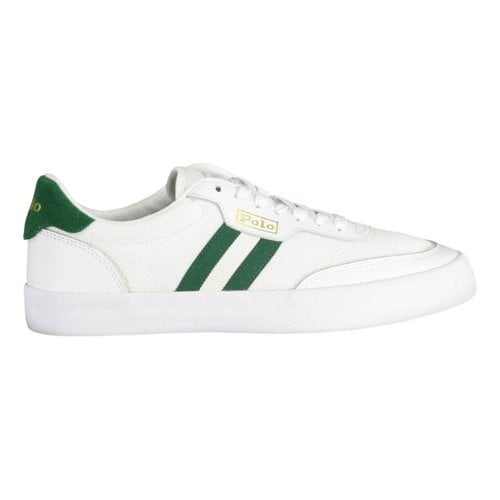 Pre-owned Polo Ralph Lauren Low Trainers In White