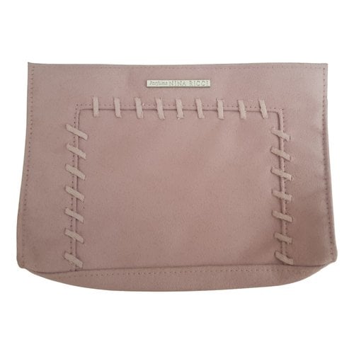 Pre-owned Nina Ricci Clutch Bag In Pink