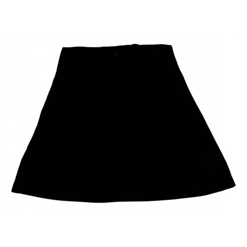 Pre-owned Reformation Mini Skirt In Black