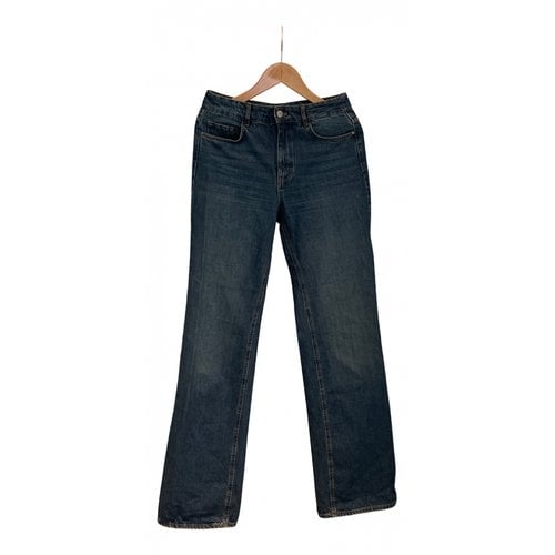 Pre-owned Massimo Dutti Jeans In Blue