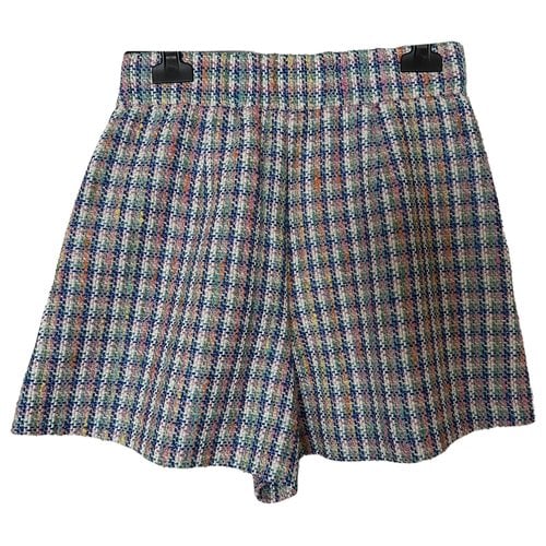 Pre-owned Maje Cloth Shorts In Multicolour