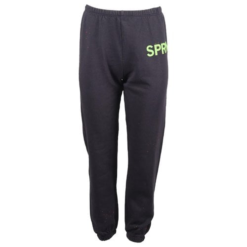 Pre-owned Sprwmn Trousers In Blue