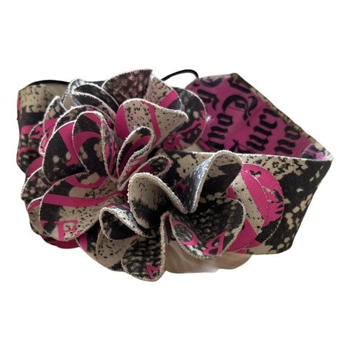 Pre-owned Juicy Couture Cloth Hair Accessory In Pink