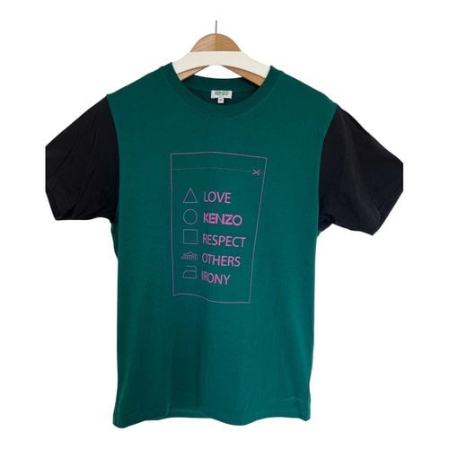 Pre-owned Kenzo T-shirt In Green